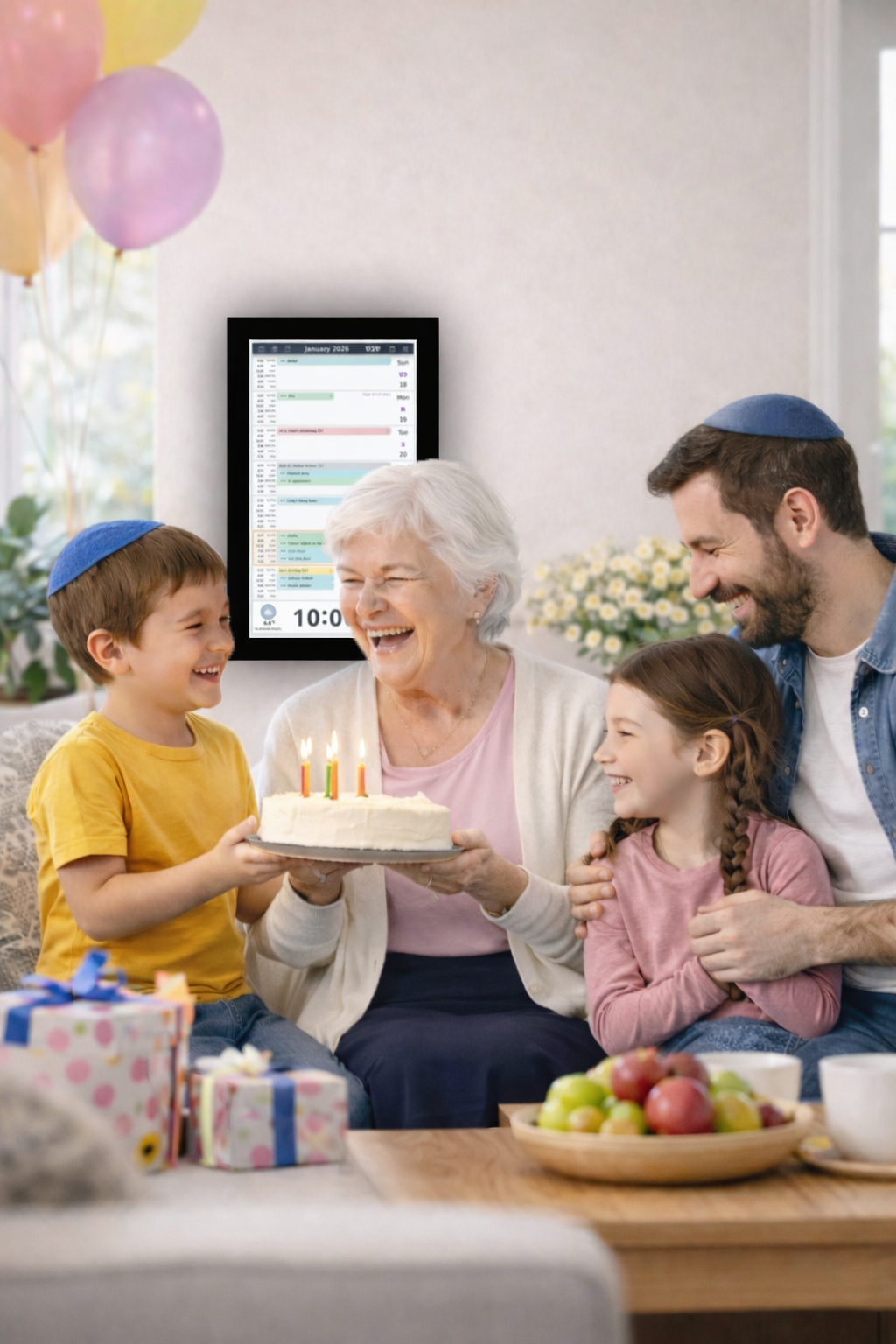 Birthday and anniversary reminders on the jCal calendar